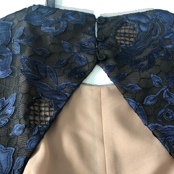 NWT BCBG BLUE/BLACK “Marissa” dress - Picture 4 of 9